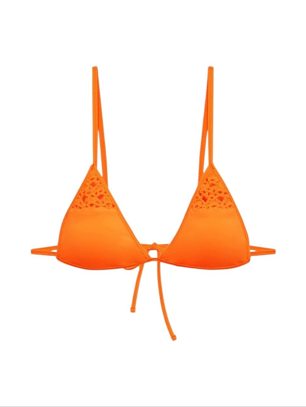 Frankies Bikinis‎ Tanner Bikini Swim Top Size L Sunset Sun